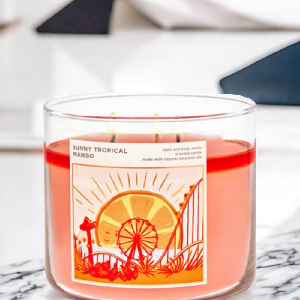 SUNNY TROPICAL MANGO 3-Wick Candle